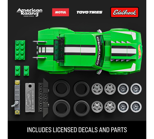 hot wheels jft16 Конструктор speed camaro (289 дет.)