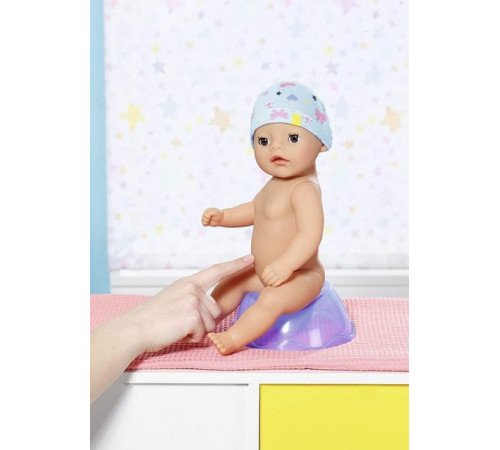 zapf creation 831977 păpușă interactivă baby born "little boy" (36 cm.)