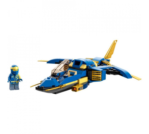 lego ninjago 71784 Конструктор "Молниеносный самолёт Джея" (146 дет.)
