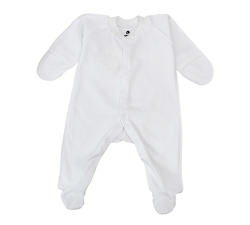 Minikin 242100356 Комбинезон "Simple" (р.56) белый  Детская одежда в Молдове minikin 242100356 Комбинезон "simple" (р.56) белый
