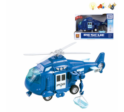 op 200283635 jucărie inerțială "elicopter de salvare" (lumină, sunet) wy760c