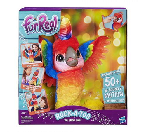 FurReal Friends E0388 Интерактивная игрушка "Попугай" furreal friends e0388 Интерактивная игрушка "Попугай"