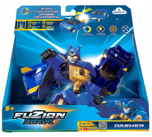  fuzion max 54003 set de joc de mașini transformatoare "dasher"
