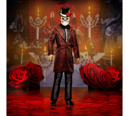 barbie jjx97 Коллекционная кукла Кен "signature ken d&iacute;a de muertos 2026"