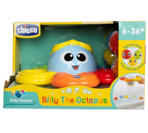  chicco 100370 Игрушка для  ванной "Осьминог"