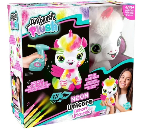 canal toys air024cl set pentru creativitate "airbrush plus neon unicorn"