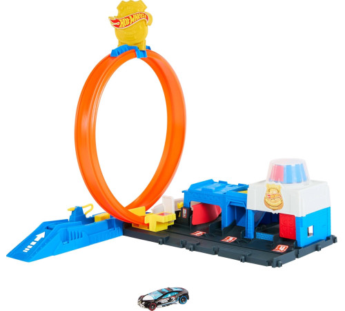 hot wheels jbm71 Игровой набор "Суперполицейский участок"