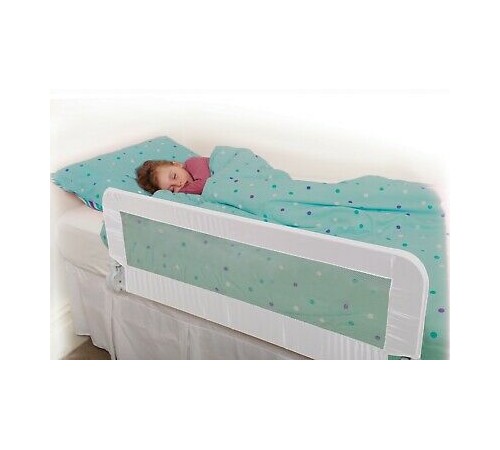 dreambaby f719 barieră de siguranță pe pat (110 x 45,5 cm) alb