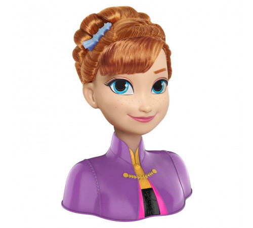 disney princess 32811f Базовая голова для укладки "Анна Холодное сердце 2"