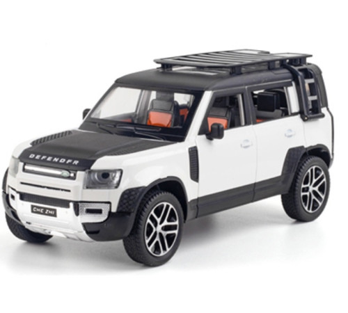  che zhi cz603b mașină metalică  range rover defender (1:24) cu lumini și sunet  zja357757