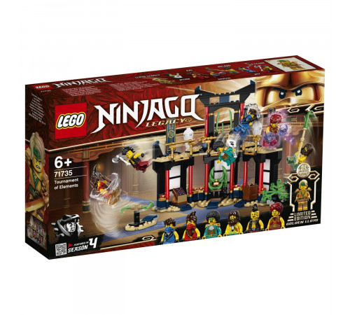 Lego Ninjago 71735 Конструктор "Турнир стихий" (283 дет.) Детский магазин в Кишиневе в Молдове lego ninjago 71735 Конструктор "Турнир стихий" (283 дет.)