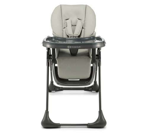 kinderkraft Стульчик для кормления 2в1 tummie серый