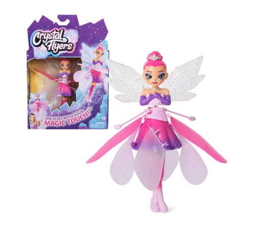 hatchimals 6068672 păpușă interactivă "zâna zburătoare"