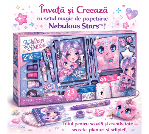 nebulous stars 15805 set cadou de rechizite scolare "nebulia"