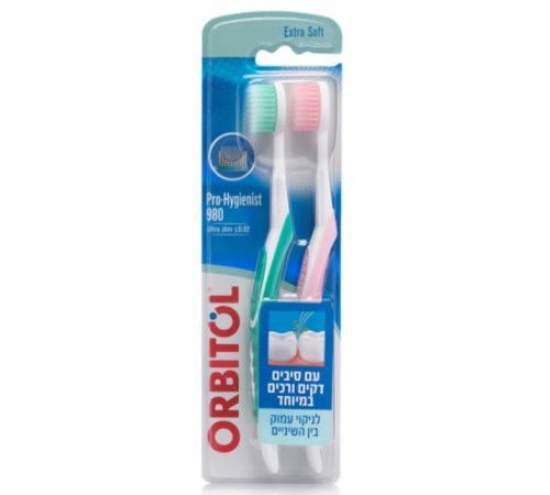  orbitol periuta de dinti "pro-hygienist ultra slim" (2 buc.) 353396