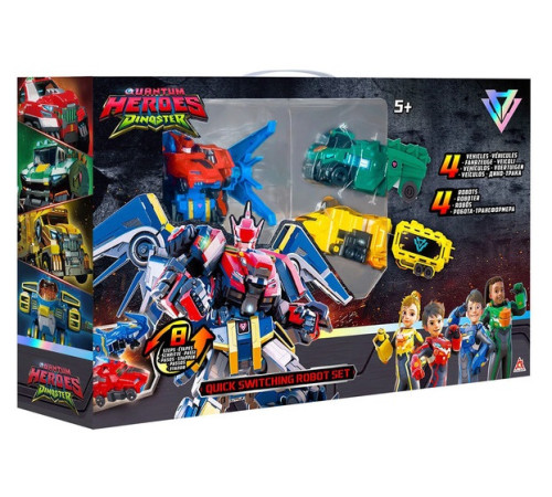  eu580810a Игровой набор dinoster "Быстрая трансформация"