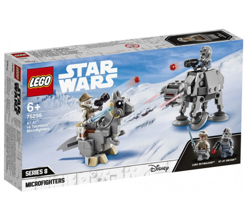 lego star wars 75298 Конструктор "Микрофайтеры at-at против таунтауна" (205 дет.) 