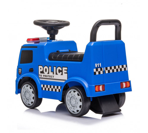 baby mix hz-657-p mașină pentru copii "police" albastru