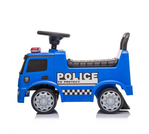 baby mix hz-657-p Машина детская "Полиция" синий
