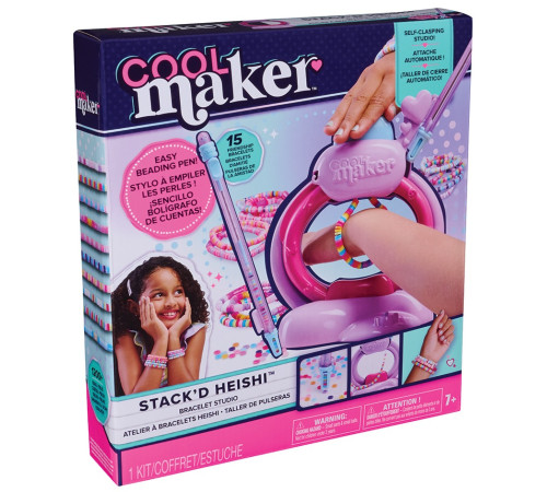  cool maker 6072592 set creativ "stack´d heishi bracelet studio"