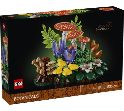 Jucării pentru Copii - Magazin Online de Jucării ieftine in Chisinau Baby-Boom in Moldova lego botanicals 11505 constructor "ciuperci de pădure" (806 el.)