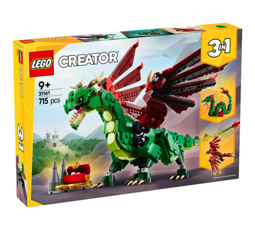  lego creator 31161 constructor 3 in 1 "dragon medieval" (715 el.)