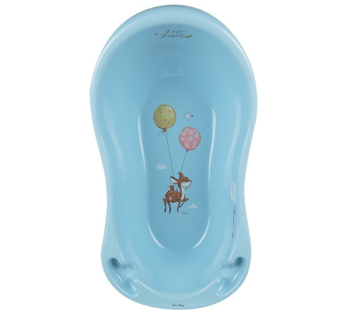 tega baby Ванночка "Лесная Сказка" ff-004-108 (86 см.) голубой