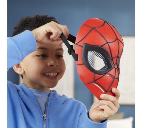 spider-man f9196 set de joc 3-&icirc;n-1 "marvel spider-man: mască, figurină și lansator"
