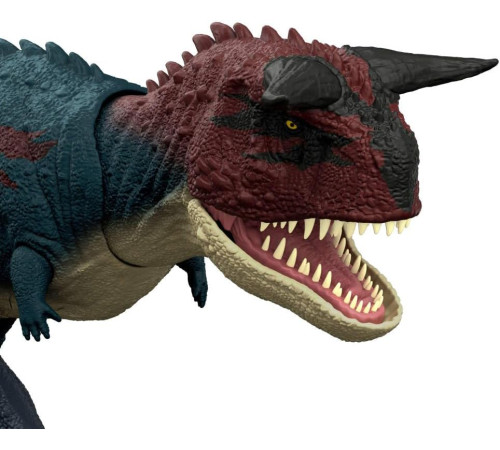 jurassic world jkg85 Интерактивная игрушка "Заряженная атака Карнотавра" 