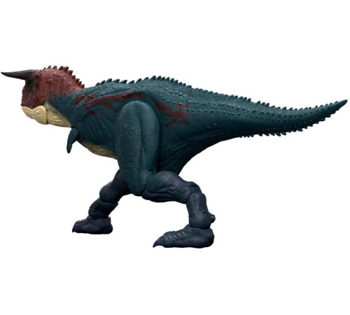 jurassic world jkg85 Интерактивная игрушка "Заряженная атака Карнотавра" 