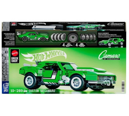 hot wheels jft16 Конструктор speed camaro (289 дет.)