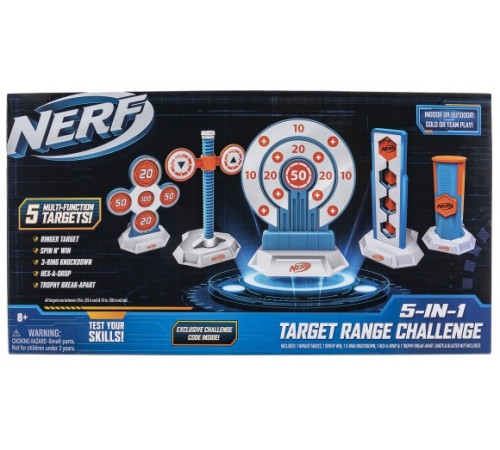  nerf ner0327 Набор мишеней 5-в-1 "target challenge"