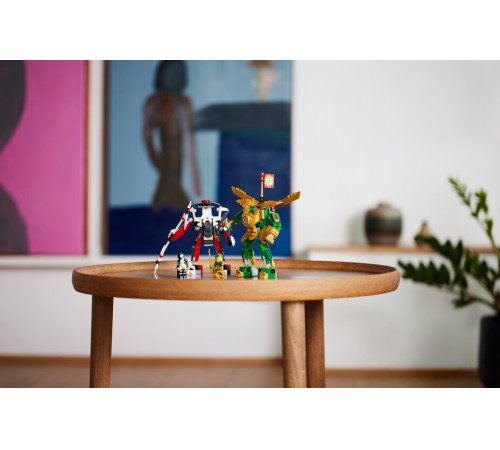 lego ninjago 71781 Конструктор "Битва роботов Ллойда evo" (223 дет.)