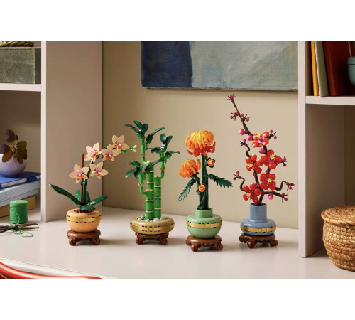 lego botanical collection 10344 constructor "lucky bamboo" (325 el.)