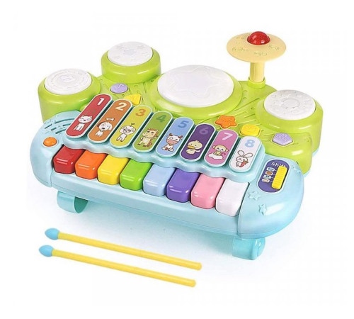  baby mix 46281 Многофункциональная музыкальная игрушка Ксилофон