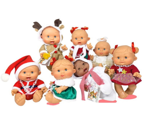 nines 485  Кукла "pepote xmas" (26 см.) в асс.