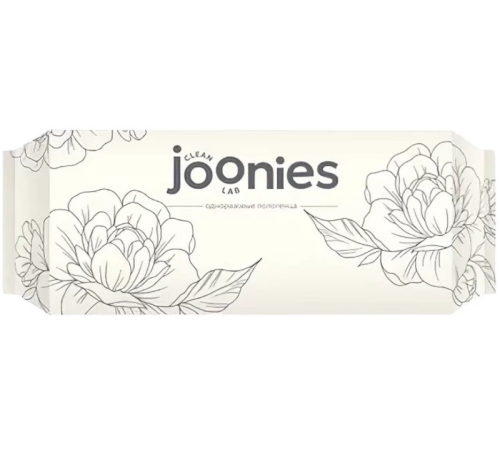  joonies Полотенца одноразовые из нетканого материала (60 шт.)