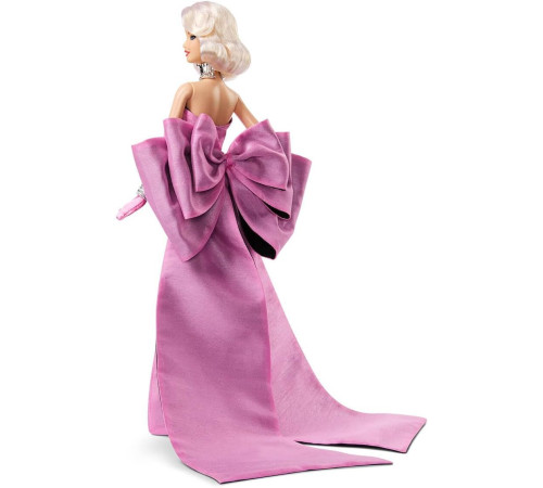 barbie jjy00 păpușă de colecție "marilyn monroe" &icirc;n rochie roz 