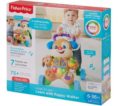 fisher-price gxr70 Интерактивные ходунки "Умный щенок" (рум.)