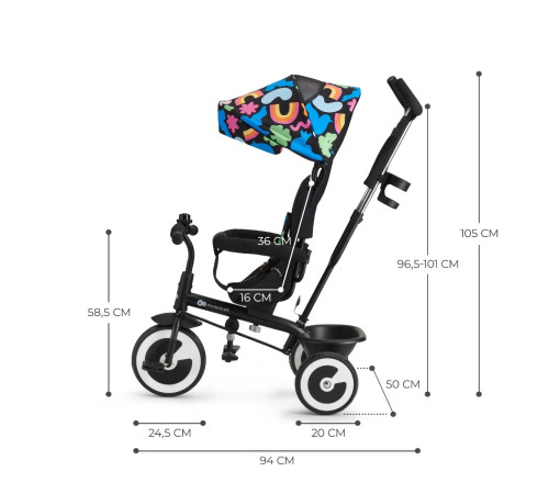 kinderkraft riciclu aston forme