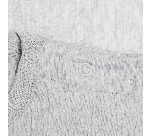 minikin 25062086 Комплект футболка и шорты "naturelle" (р.86) серый