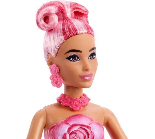 barbie jmf59 păpușa petal pop "trandafir roșu"