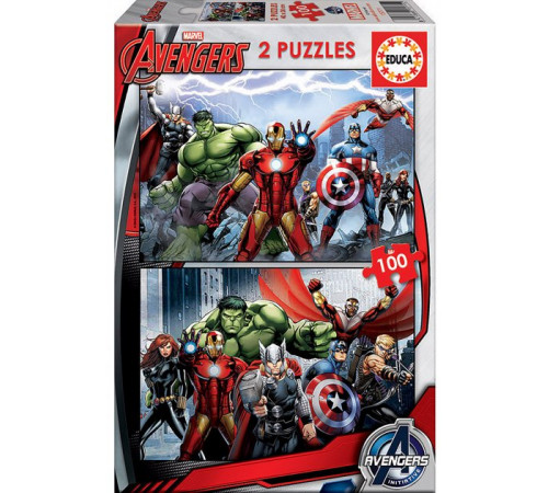  educa 15771 puzzle "avengers" (2x100 el.)