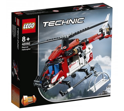 Lego Technic 42092 Конструктор "Спасательный вертолет" (325 дет.) lego technic 42092 Конструктор "Спасательный вертолет" (325 дет.)
