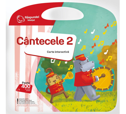 raspundel istetel 55803 carte muzicală "răspuns inteligent - cântece 2" (ro)