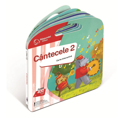 raspundel istetel 55803 carte muzicală "răspuns inteligent - cântece 2" (ro)