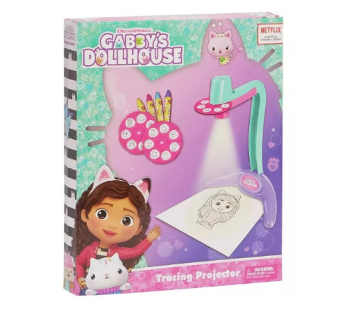 Total Office Pp-1119 Проектор с 14 изображениями и цветными карандашами "Gabby's Dollhouse"  total office pp-1119 Проектор с 14 изображениями и цветными карандашами "gabby's dollhouse"