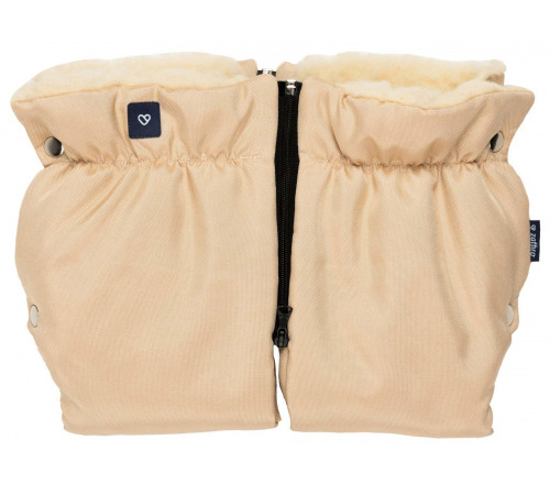  womar zaffiro mănuși separate pentru cărucior "wool beige" 