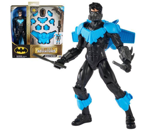 spin master 6069100 figurina "nightwing batman adventures" (30 cm.)