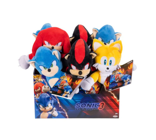 sonic the hedgehog 424674 Мягкая игрушка "Соник 3" (в асс.)
